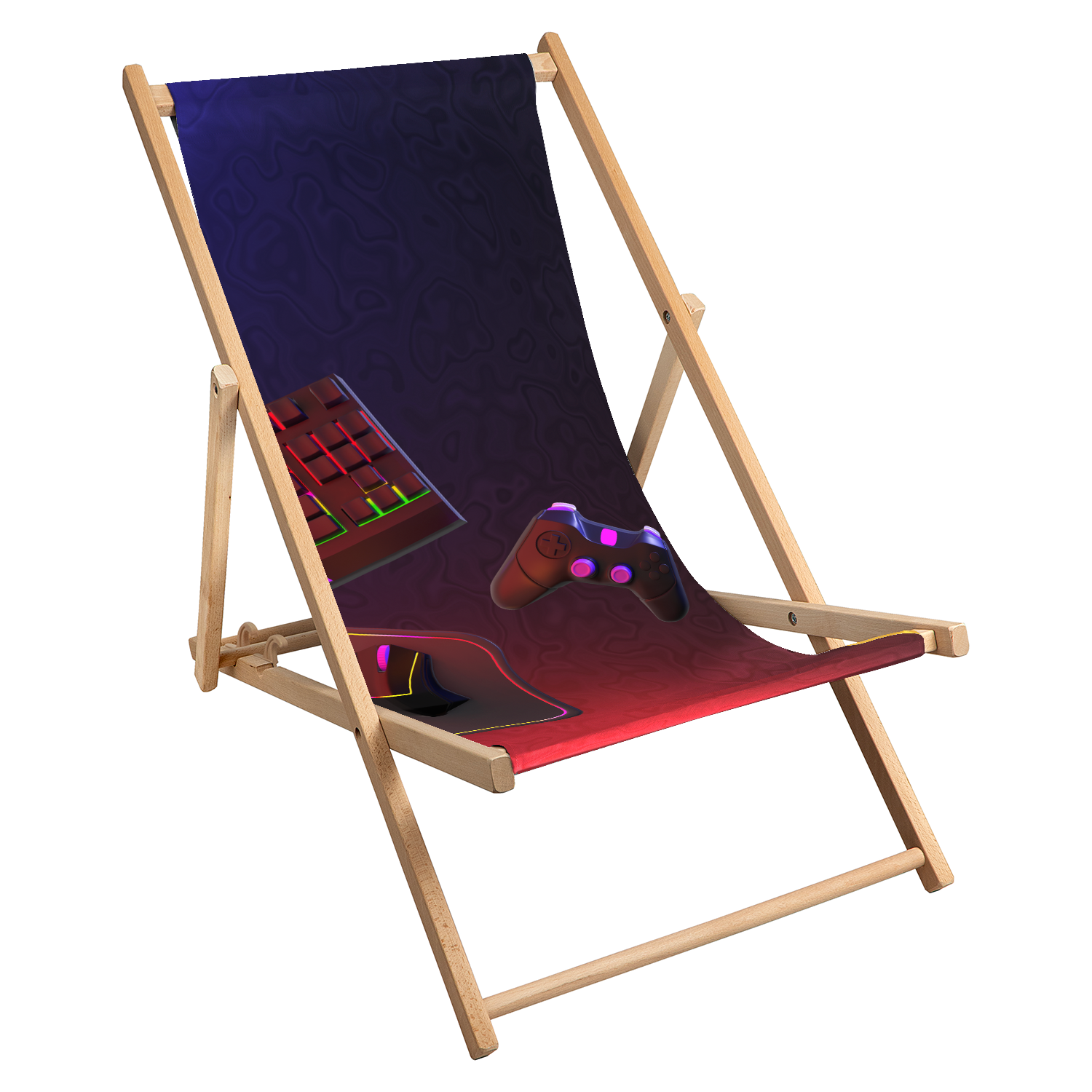 Leżak Plażowy - Akcesoria Dla Gracza